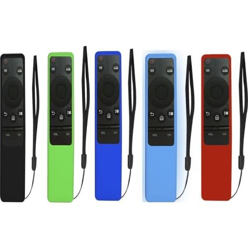 Silicone Remote Control Cover for Samsung TV BN59 Anti-slip Anti-fall Remote Control Cover Holder Box Dust-proof Protective Case