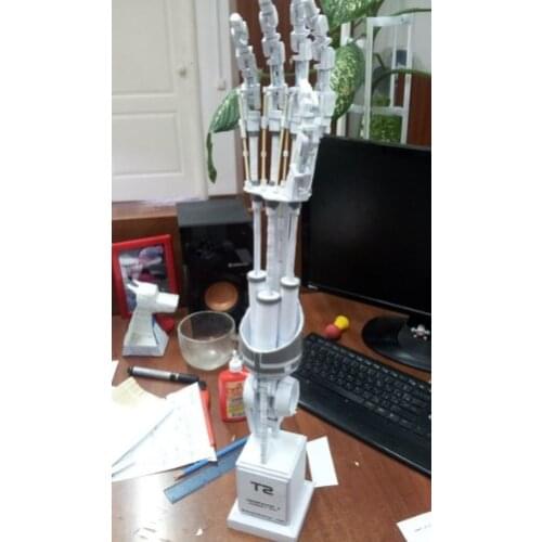 T2 Manipulator White Mold 1: 1 Model Pendant 3D Paper Model
