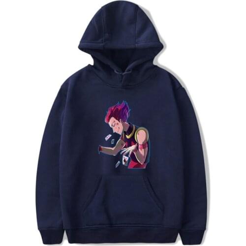 Hunter X Hunter Hoodies Men/women 2020 Hot Anime Hisoka Harajuku Autumn Hip Hop Hunter X Hunter Mens Hoodies Sweatshirt Clothes