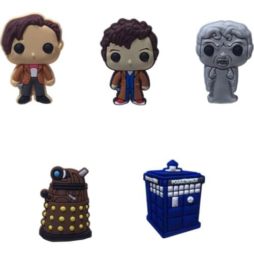 Vente unique 1pc PVC chaussures breloques, chaussures boucles accessoires ajustement bandes Bracelets Croc JIBZ, enfants fête x