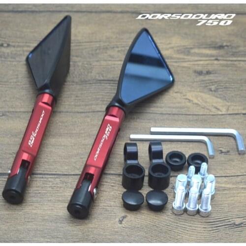 Universal Motorcycle mirror CNC side Rearview for Aprilia DORSODURO 750 DORSODURO750 2008-2019