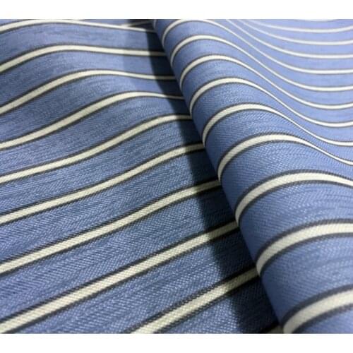 145 cm stripe printed 100% polyester fashion shirt handmade diy clothing shirt brand fashion fabric cloth for Dress by Meter
