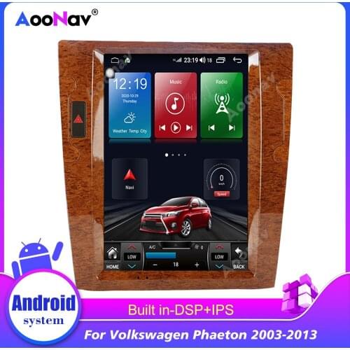 12.1 Inch Car Radio For Volkswagen Phaeton 2003-2013 Android 10.0 GPS Navigation Autoradio Multimedia Player 2 Din Head Unit