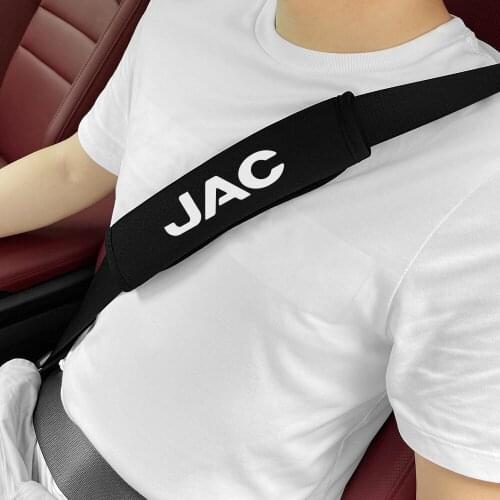 Car Styling Seat Belt Cover Shoulder Protector Pad For JAC Refine J3 J2 S5 A5 J5 J6 J4 T8 Vapour S2 Auto Interior Accessories