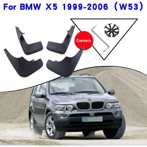 Car Fender Accessories For BMW X5 E70 1996-2006 Mudguards Splash Guards Fender Mudflaps Car Fender Mud Flaps Car Fender