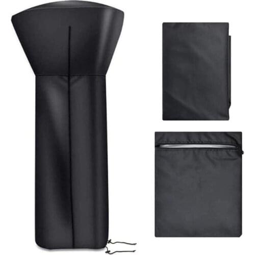 Cover Outdoor Sunscreen Heater Bonnet Prevent Waterproof Anti-UV Protect PU Coated Dustproof PU Oxford Cloth