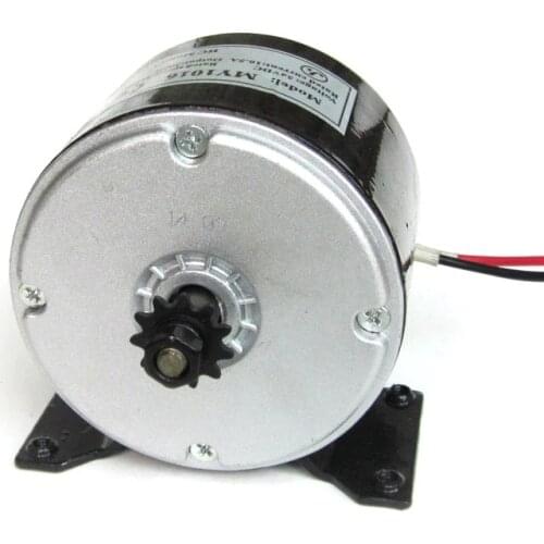 300W 24V DC Electric Brushed Motor 2750RPM Chain Electro Motor For E BIKE small Electric motorcycle Electric Scooters