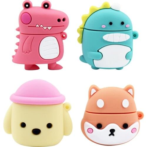 2021 new Cute Cartoon Dinosaur Dog usb2.0 64GB USB Flash Drive 4GB 8GB 16GB 32GB 64G 128GB Pendrive USB 2.0 128GB Usb stick
