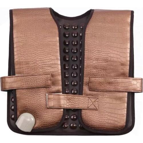 HOT heating tourmaline vest heating back shoulder cushion heat tourmaline pad free shipping