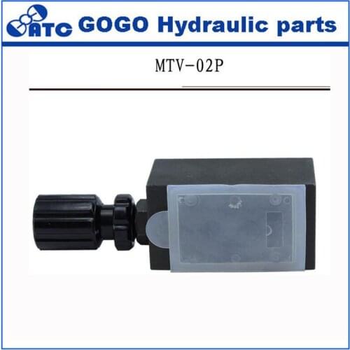 MTV modular throttle check valves, superposition throttle valves MTV-02P MTV-02T