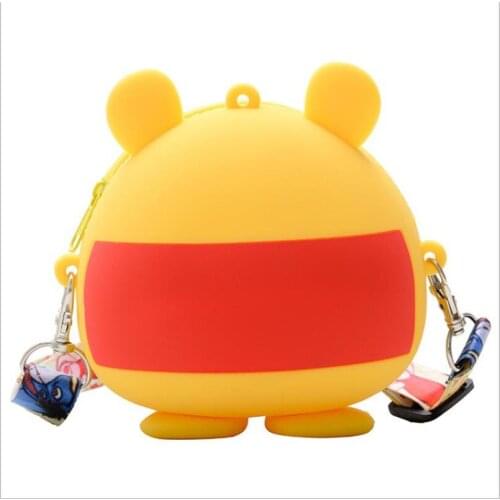 Cartoon Anime Crossbody Bags Cute Silicone Womens Bags Purses Handbags Female Fashion Kawaii Shoulder Bags