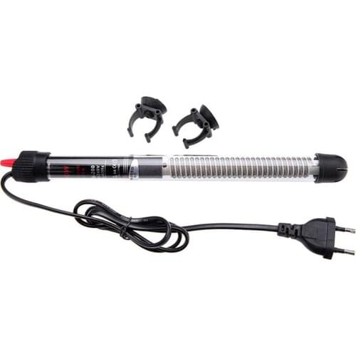 25w/50w/100w/200w/300w Aquarium Submersible Fish Tank 110v-220v Adjustable Temperature Thermostat Heater Rod EU /US Plug