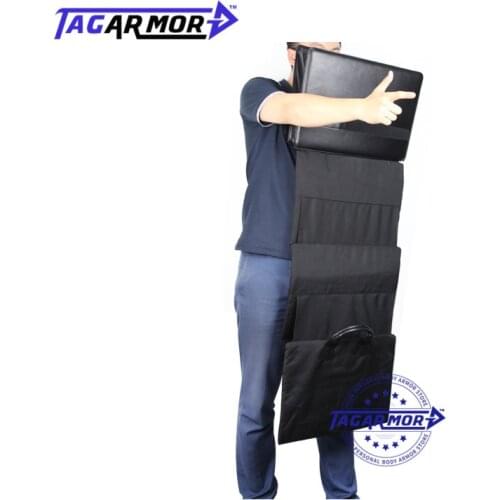 USA Standard Bulletproof Handbag Ballistic Bulletproof Bag NIJ IIIA Bullet Proof Briefcase Fits 14 Inch Laptop