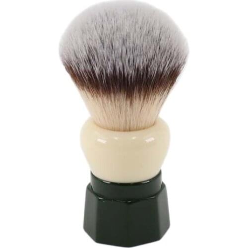Yaqi Green Obsidian Synthetic Hair Men Wet Shaving Brush