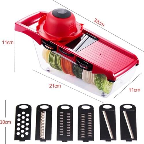 Vegetable Fruit Slicer Grater Cutter Peeler Multifunctional Potato Fruit Peeler Carrot Grater Drain Basket Kitchen Accessories