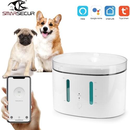 Tuya Wifi smart water feeder Remote control Smart Home Automation Controller Work with Alexa