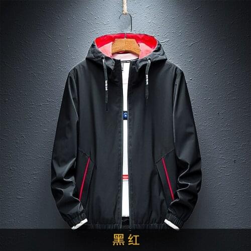 Spring Autumn Customized logo Splice Zipper Hoodies Windproof Rainproof Men Women Casual Coat Long Sleeve Hooded Tops Dropship