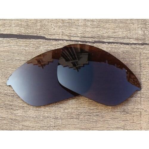 Vonxyz Bronze Brown Polycarbonate Replacement Lenses for-Oakley Half Jacket 2.0 Frame