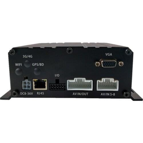 Factory Wholesale HD 1080P H.265 Mobile DVR With Real Time Video And Audio Vehicle 6CH HDD MDVR