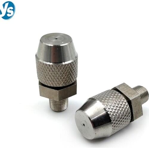 1/4 Male Thread Water Fog Cannon Machine Atomizing Mist Nozzle for Dust Suppression and Humidifying, Dust Suppression Nozzle