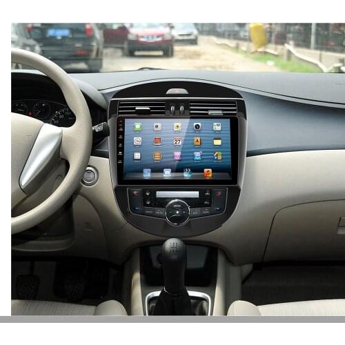 10.1 Inch Car Fascia For Nissan TIIDA 2011-2015 Fascias Audio Fitting Adaptor Panel Frame Kits Car DVD Frame Dashboard