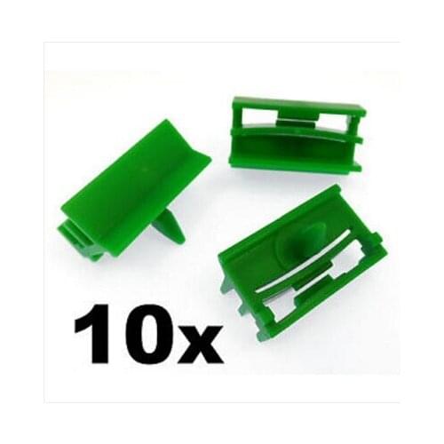 10x For BMW E60 E61 5 Series- Plastic Trim Clip Fastener Side Skirt Sill Moulding