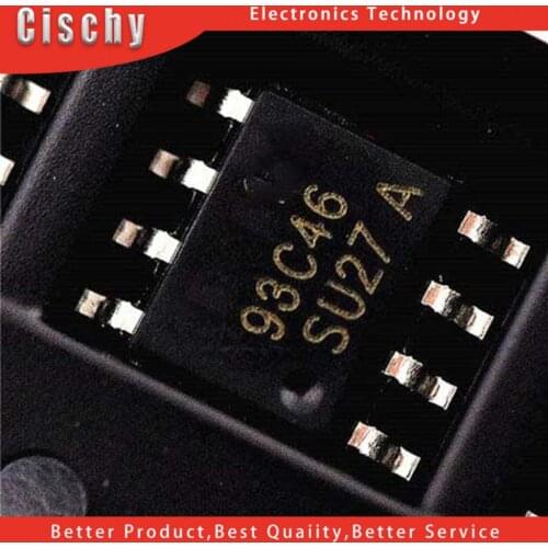 20pcs/lot AT93C46 93C46 SOP-8 In Stock
