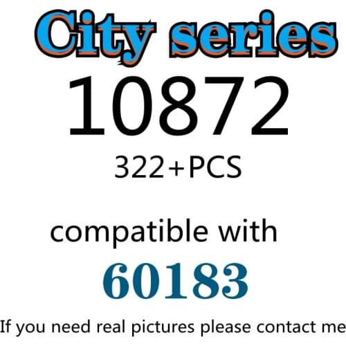 322PCS 10872 Building Block Toy City Series 60183 Assembled Building Block Childrens Toy Gifts