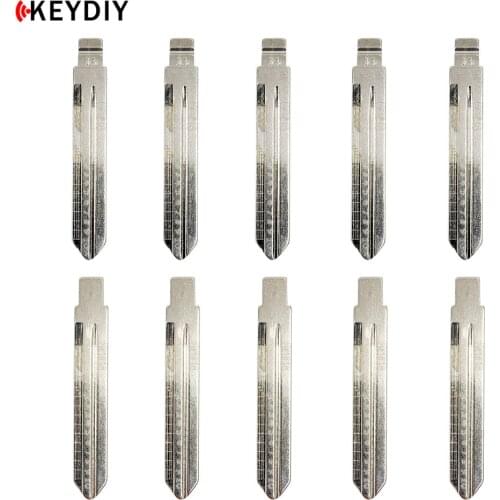 5/15/50pcs Uncut Metal NO.33 KD900/KD-X2/VVDI Remote Scale Blank Car Key Blade HY15 16 With Tick Marks for Hyundai/Kia K2
