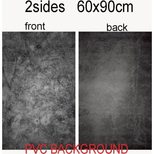 60X90cm 2sides 24color PVC Photography Backdrops Waterproof Premium Marble Texture Background For Photo Food Jewelry Mini Items