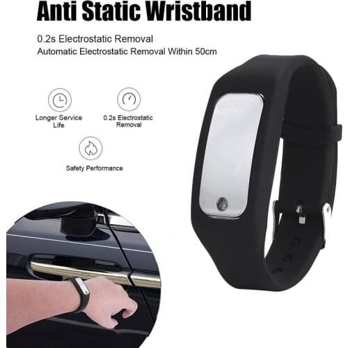 Anti-static Wristband Human Body Static Eliminator Silicone Remove Static Electricity In Car Door And Clothes Fashion Bracelet