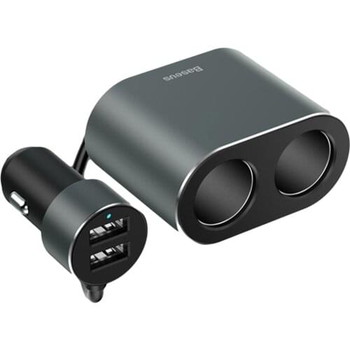 1Pc 3.1A Car Mobile Phone Charger Adapter Dual USB Power Adapter Charger USB Charging Portable High-Efficiency Charging Device