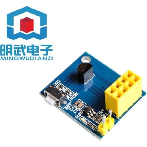 ESP8266 ESP-01 ESP-01S DS18B20 Wireless Wifi Converter Board Temperature Sensor Module Temperature Control for Arduino NodeMCU