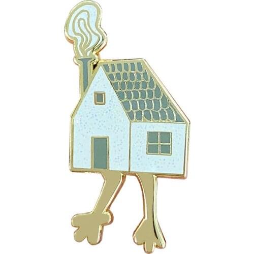Add some fickle magic to your pin collection with this haunting house