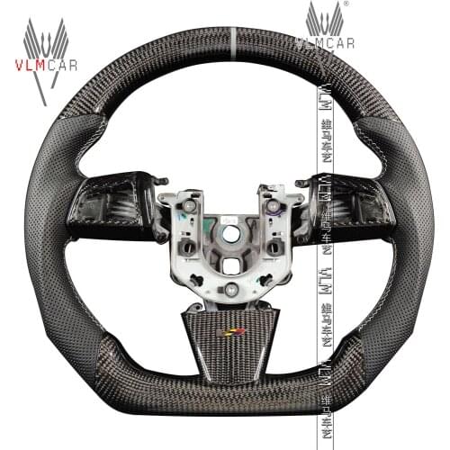 Private custom carbon fiber steering wheel for CTS v2 2009-2014