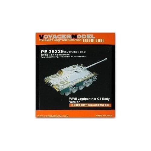 KNL HOBBY Voyager Modelge PE35229 & quot; Cheetah & quot; Expulsion Carriage G1 / G2 Type Metal Etching
