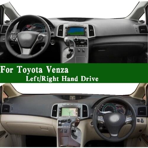 Fits Toyota Venza V6 GGV1 AGV1 AGV15 GGV10 GGV15 AGV10 2008-2020 Dashmat Dashboard Cover Protective Pad Dash Mat Carpet Ornament