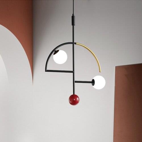 Nordic iron glass ball chandelier lighting chandelier ceiling modern led chandelier kitchen chandeliers luzes de teto