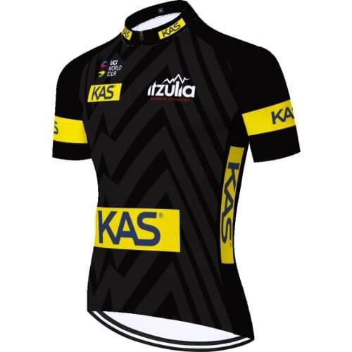 Kas Retro Kleding Heren Mallot Verano Abbigliamento 져지 Cycling Jersey Cyclisme Homme 자전거 Ciclismo Maillot Ciclismo Hombre