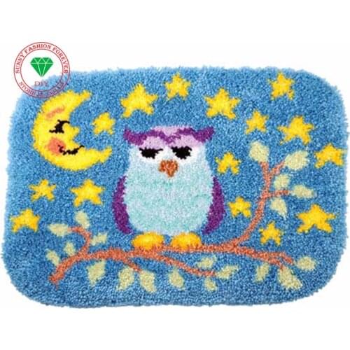 DIY Needlework Latch hook rug kits Carpet embroidery Threads for embroidery yarn for knitting stitch thread DIY Yarn Mat cushion