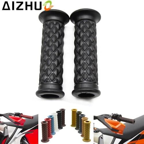Non-Slip Silicone Motor Handlebar Grips Universal 7/8'' Handlebar Motorcycle Handle Grip For BMW BENELLI TRIUMPH YAMAHA SUZUKI