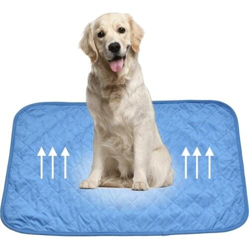 Dog Mat Cooling Summer Pad Mat For Dogs Cat Blanket Sofa Breathable Pet Dog Bed Washable Viscose Fiber Pet Cooling Pad Mat