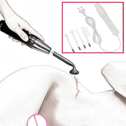 BDSM Electric Shock Twilight Stick Wand Sex Kit Penis/Nipple/Clit Stimulation Massager SM Slave Adult Games Sex Toys For Couple