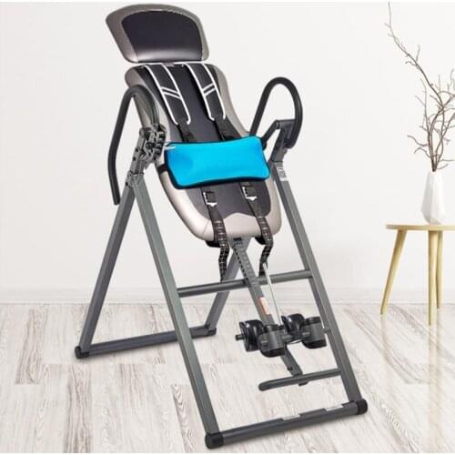 Porous adjustment household inverted machine high load-bearing fitness equipment with seat belt durable triangle stretcher