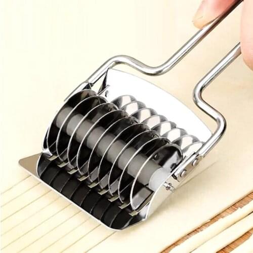 Pressing Machine Non-slip Handle Kitchen Gadgets Spaetzle Makers Noodles Cut Knife 1PC Manual Section Shallot Cutter