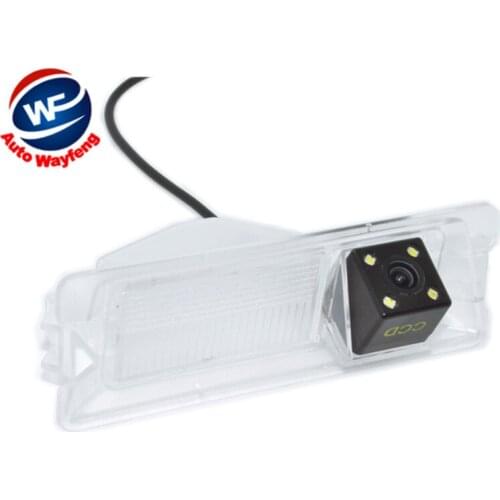 Special Car Rearview Rear View Reverse backup Camera CCD CCD NIGHT 4 LEDS For Nissan March Renault Logan Renault Sandero W