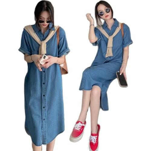 Модные джинсовые платья TYJTJY China At AliExpress