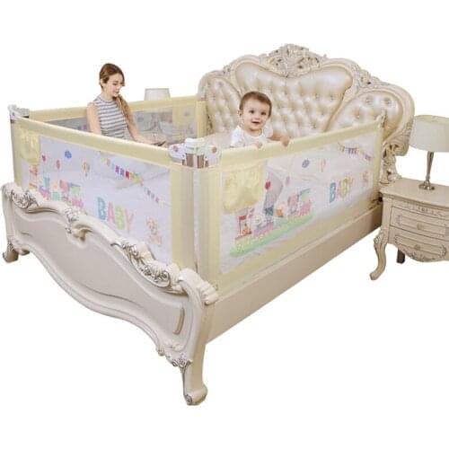 1.5/1.8/2m Guardrail for Bed Rail Protective Barrier for Bed Fence for Baby Bed Playpen Safety Rail Protective Barrier for Bed