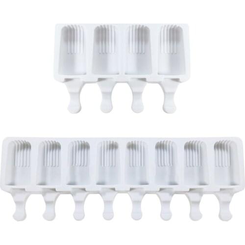 Food Grade Silicone Ice Cream Makers Reusable Ice Cream Mold Frozen Mold Kitchen Tools Safe Durable Convenient BPA-Free 1pc