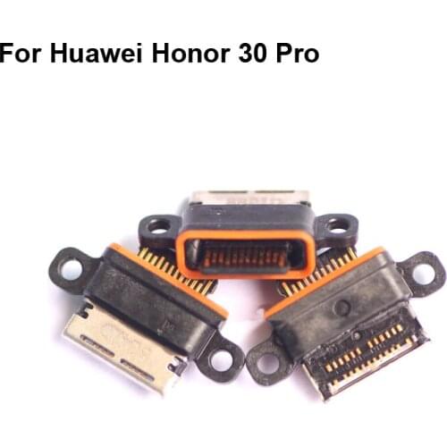 5PCS For Huawei Honor 30 Pro USB socket Charging Port For Huawei Honor 30pro High Quality Dock Connector Micro USB Charging Port
